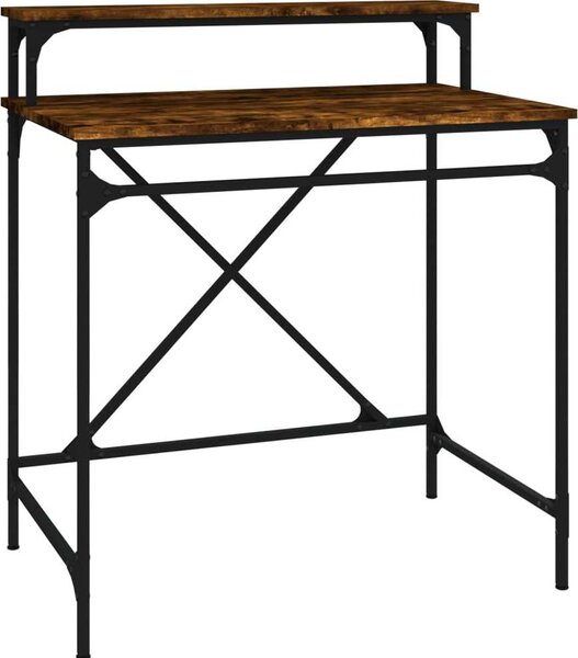VidaXL Stůl 80 x 50 x 90 cm Kompozitní dřevo [826706] Barva: Černá