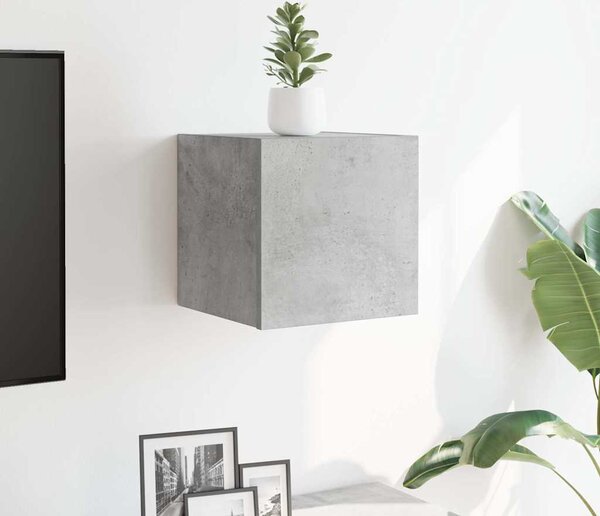 VidaXL Nástěnná TV skříňka 30,5 x 30 x 30 cm [804493] Barva: Betonová šedá