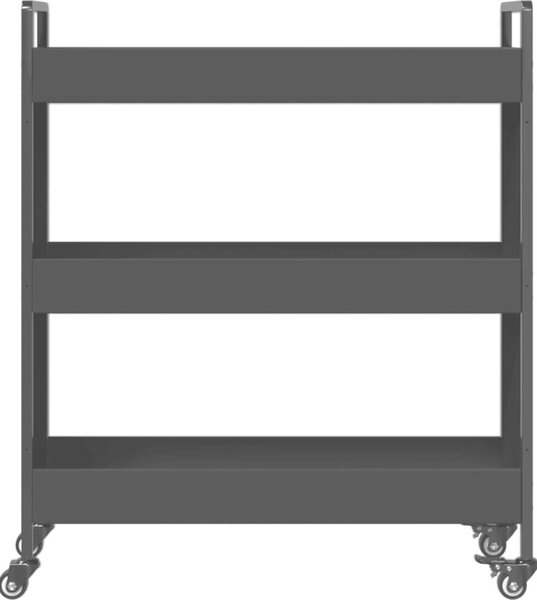 VidaXL Kuchyňský vozík 70 x 30 x 82 cm Kompozitní dřevo [842317] Barva: šedá sonoma