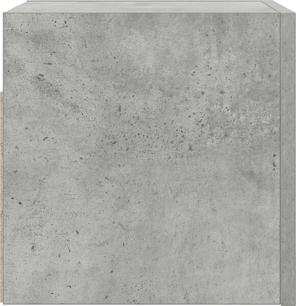 VidaXL Nástěnná TV skříňka 30,5 x 30 x 30 cm [804493] Barva: Betonová šedá