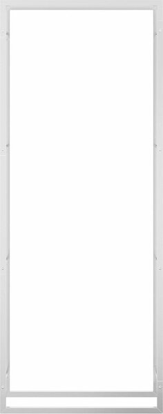 VidaXL Stojan na palivové dřevo matně 80 x 28 x 222 cm ocelový [350309] Barva: Černá