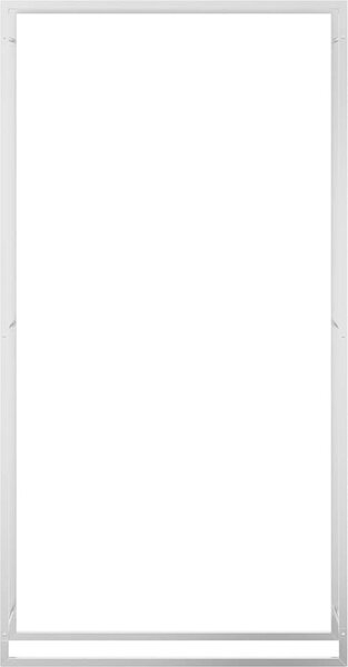 VidaXL Stojan na palivové dřevo matný 110x28x214 cm ocel [350311] Barva: Černá