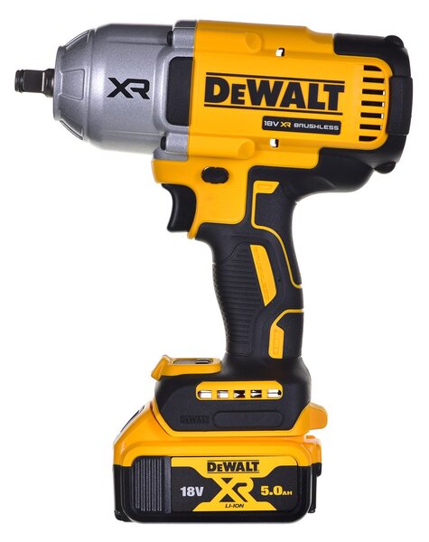 Rázový klíč 1/2" 18V 2x5,0Ah DCF900P2T-QW DEWALT