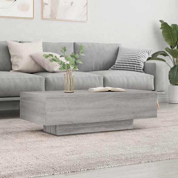VidaXL Konferenční stolek 100x49,5x31 cm kompozitní dřevo [862573] Barva: Bílá