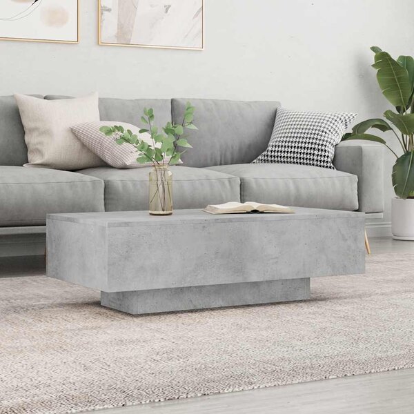 VidaXL Konferenční stolek 100x49,5x31 cm kompozitní dřevo [862573] Barva: Bílá
