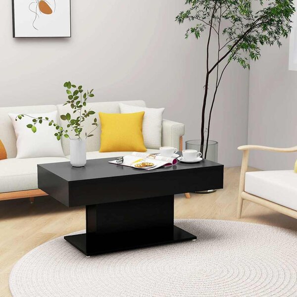 VidaXL Konferenční stolek 96 x 50 x 45 cm kompozitní dřevo [862624] Barva: Bílá