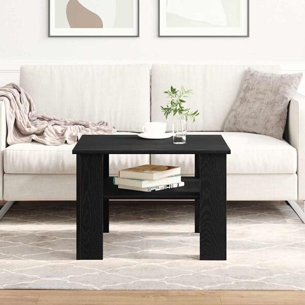 VidaXL Konferenční stolek 60 x 60 x 42 cm kompozitní dřevo [862406] Barva: Bílá