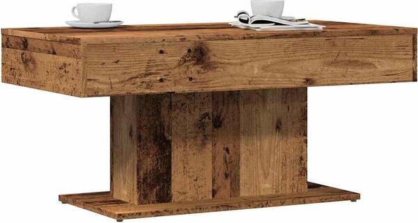 VidaXL Konferenční stolek 96 x 50 x 45 cm kompozitní dřevo [862624] Barva: Bílá