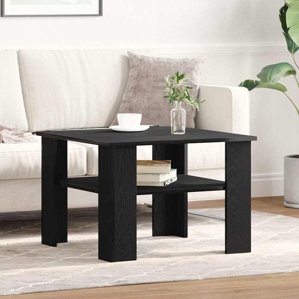 VidaXL Konferenční stolek 60 x 60 x 42 cm kompozitní dřevo [862406] Barva: Bílá