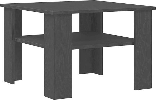 VidaXL Konferenční stolek 60 x 60 x 42 cm kompozitní dřevo [862406] Barva: Bílá