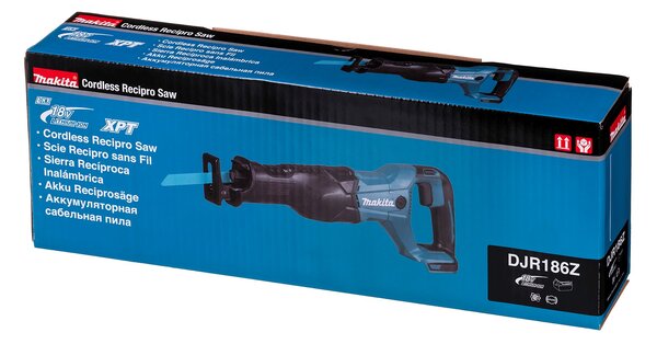 Makita DJR186Z reciprocating saw Černá, Modrá