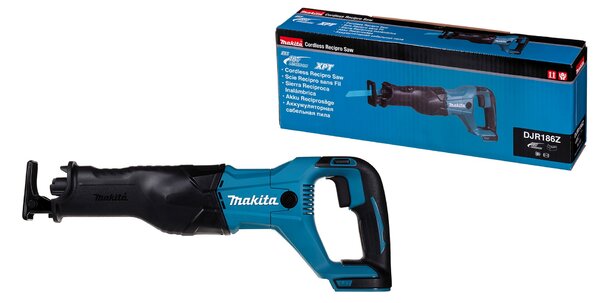 Makita DJR186Z reciprocating saw Černá, Modrá