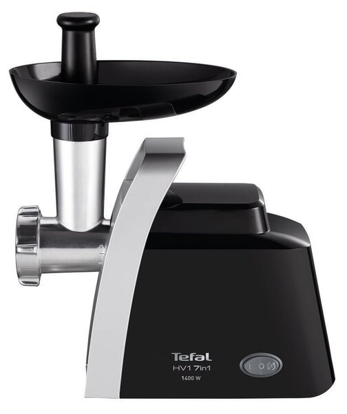 Tefal HV1 NE1098 mlýnek na maso 1400 W Černá, Stříbrná