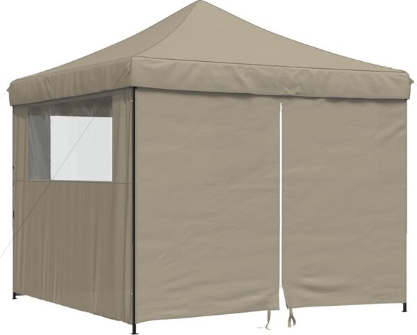 VidaXL Skládací party stan pop-up se 4 bočními stěnami [4004932] Barva: Zelená