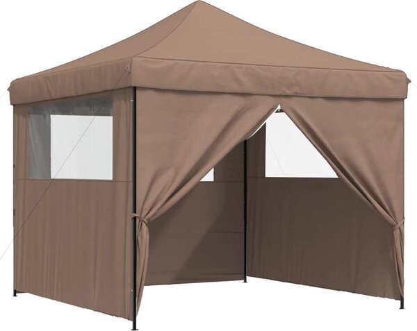 VidaXL Skládací party stan pop-up se 4 bočními stěnami [4004932] Barva: Zelená