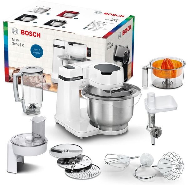 Bosch Serie 2 MUMS2EW40 kuchyňský robot 700 W 3,8 l Bílá
