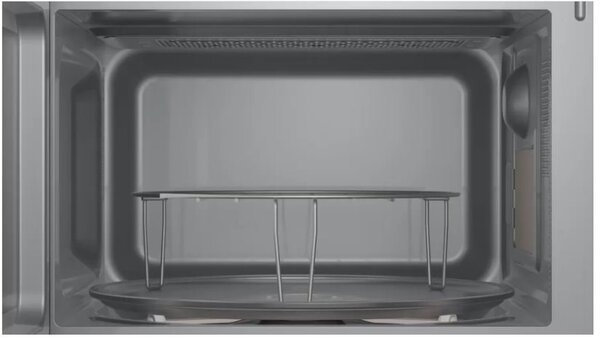 Bosch Serie 2 FEL023MS2 mikrovlnná trouba Pracovní deska Samostatná mikrovlnná trouba 20 l 800 W Černá, Nerezová ocel