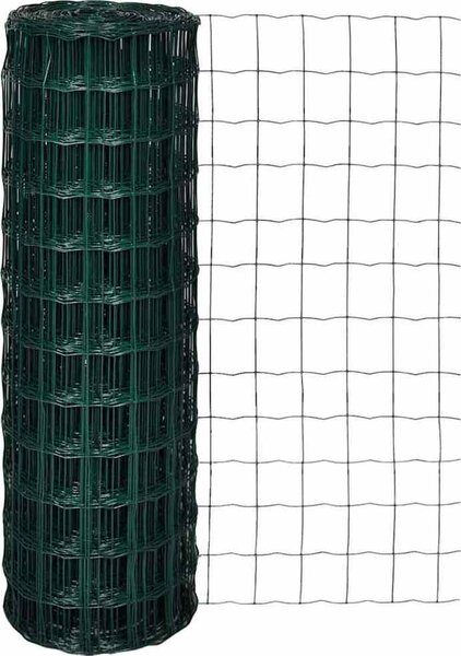 VidaXL Euro plot ocel 10 x 1,2 m [42004654] Barva: Zelená