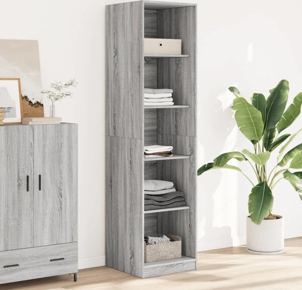 VidaXL Šatní skříň 50 x 50 x 200 cm kompozitní dřevo [3345123] Barva: Bílá
