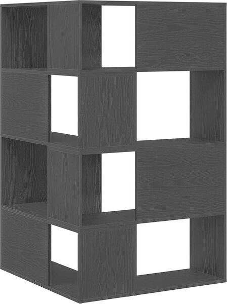 VidaXL Rohová knihovna 4patrová 85 x 85 x 140 cm kompozit [3345124] Barva: dub artisan