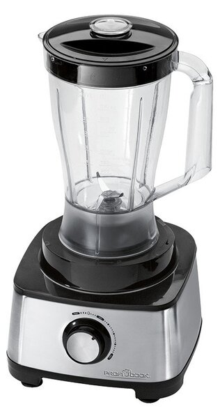 Clatronic ProfiCook PC-KM 1063 kuchyňský robot 1200 W 1,75 l Černá, Nerezová ocel