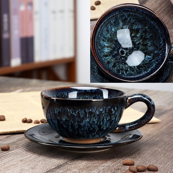 Penerini coffee SET - Keramický šálek s podšálkem Universe