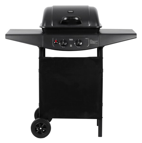 Plynový gril s 2 hořáky Teesa BBQ 2000