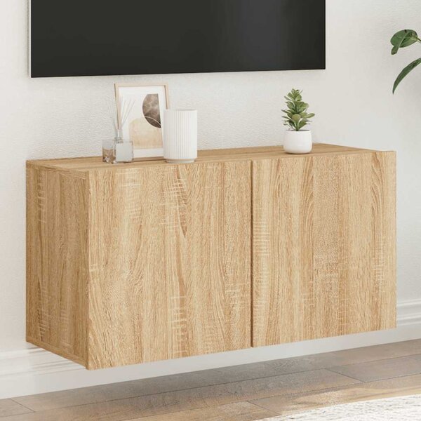 VidaXL TV skříňka nástěnná 80 x 30 x 41 cm [862196] Barva: dub artisan