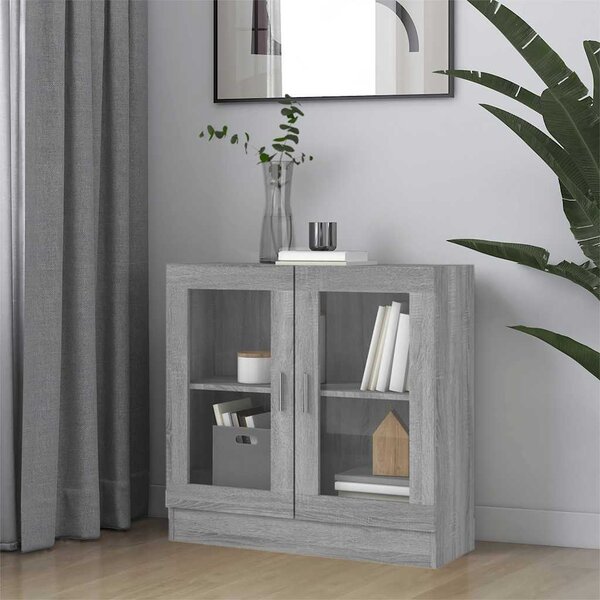 VidaXL Knihovna 82,5 x 30,5 x 80 cm kompozitní dřevo [862518] Barva: Staré dřevo