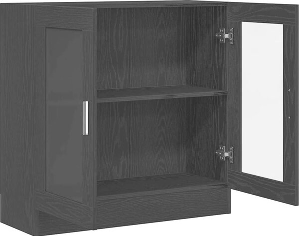 VidaXL Knihovna 82,5 x 30,5 x 80 cm kompozitní dřevo [862518] Barva: Staré dřevo