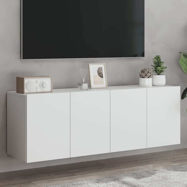 VidaXL TV skříňky nástěnné 2 ks 60 x 30 x 41 cm [862195] Barva: Betonová šedá