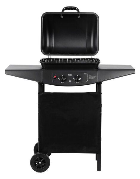 Plynový gril s 2 hořáky Teesa BBQ 2000