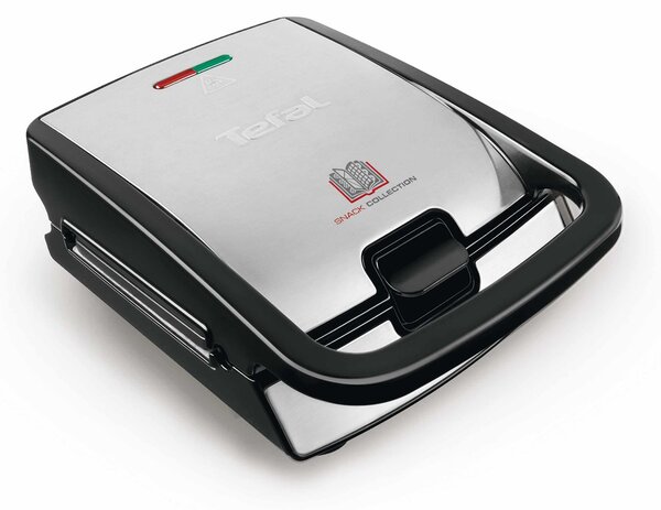 Tefal SW854D sendvičovač 700 W Černá, Nerezová ocel
