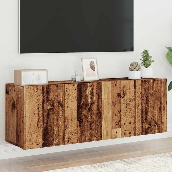 VidaXL TV skříňky nástěnné 2 ks 60 x 30 x 41 cm [862195] Barva: Betonová šedá