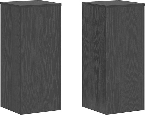 VidaXL Stojan na rostliny 2 ks 30 x 30 x 70 cm Kompozitní dřevo [869232] Barva: Bílá