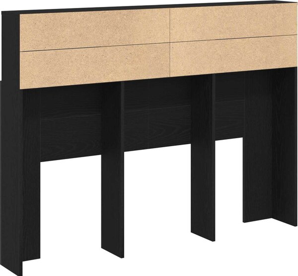 VidaXL Čelo postele s úložným prostorem 140x19x103,5 cm [862752] Barva: Bílá