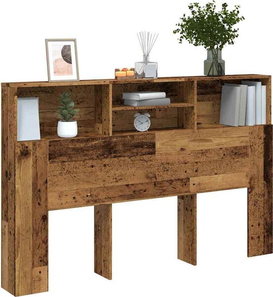VidaXL Čelo postele s úložným prostorem 160 x 19 x 103,5 cm [862753] Barva: dub sonoma