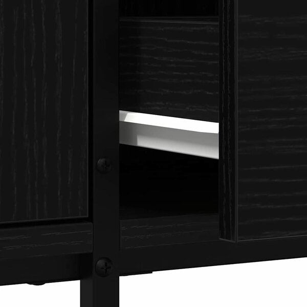 VidaXL TV skříňka se zásuvkou 200x25x44cm kompozitní dřevo [863677] Barva: kouřový dub
