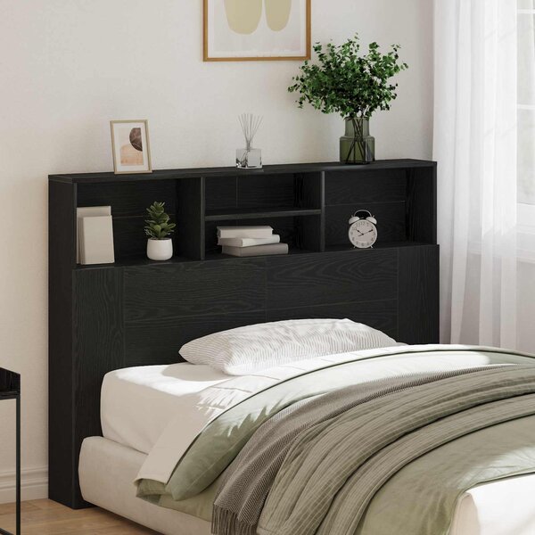 VidaXL Čelo postele s úložným prostorem 140x19x103,5 cm [862752] Barva: Bílá