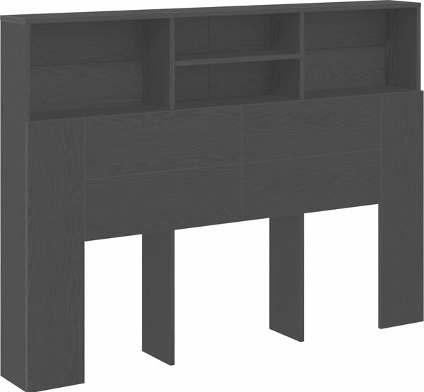 VidaXL Čelo postele s úložným prostorem 140x19x103,5 cm [862752] Barva: Bílá