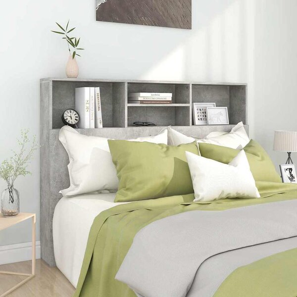 VidaXL Čelo postele s úložným prostorem 140x19x103,5 cm [862752] Barva: Bílá