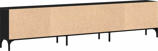 VidaXL TV skříňka se zásuvkou 200x25x44cm kompozitní dřevo [863677] Barva: kouřový dub