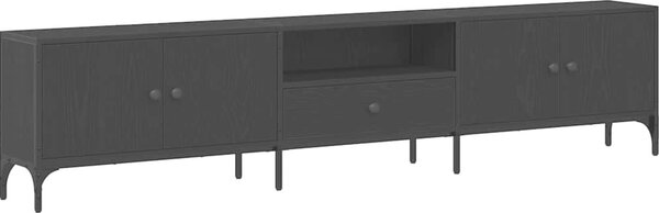 VidaXL TV skříňka se zásuvkou 200x25x44cm kompozitní dřevo [863677] Barva: kouřový dub