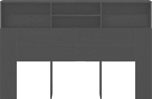 VidaXL Čelo postele s úložným prostorem 160 x 19 x 103,5 cm [862753] Barva: dub sonoma