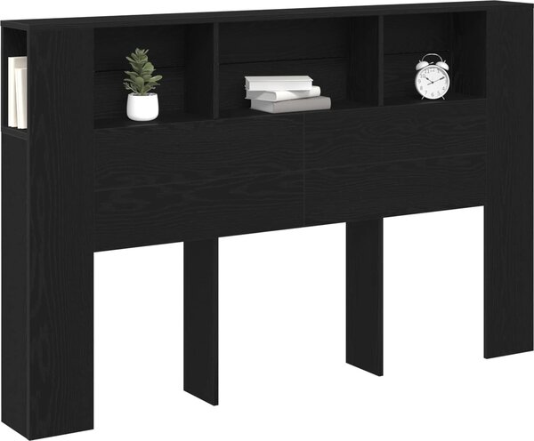 VidaXL Čelo postele s úložným prostorem 160 x 18,5 x 104,5 cm [862759] Barva: šedá sonoma