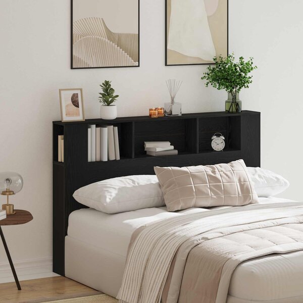 VidaXL Čelo postele s úložným prostorem 160 x 18,5 x 104,5 cm [862759] Barva: šedá sonoma