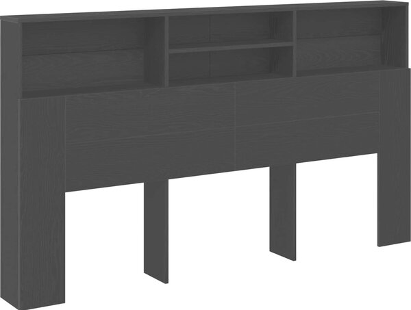 VidaXL Čelo postele s úložným prostorem 180 x 19 x 103,5 cm [862754] Barva: dub sonoma