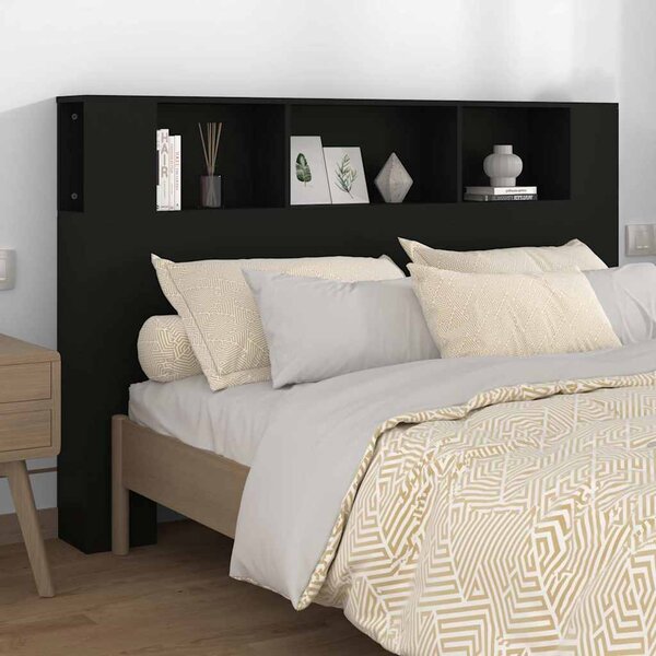 VidaXL Čelo postele s úložným prostorem 160 x 18,5 x 104,5 cm [862759] Barva: šedá sonoma