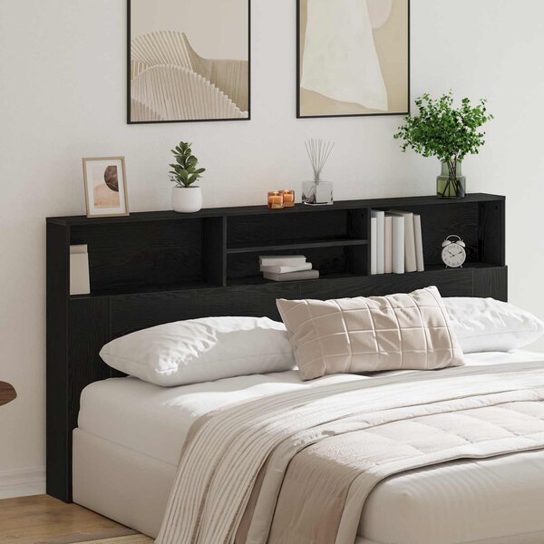 VidaXL čelo postele s úložným prostorem 200 x 19 x 103,5 cm [862755] Barva: dub sonoma
