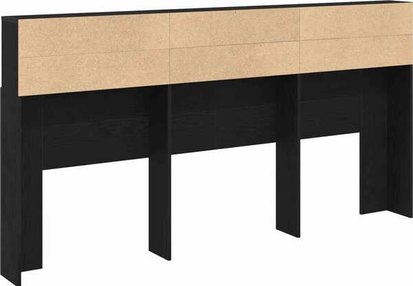 VidaXL čelo postele s úložným prostorem 200 x 19 x 103,5 cm [862755] Barva: dub sonoma